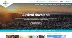 Desktop Screenshot of malaupa.cz